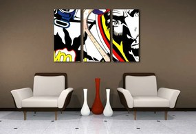 Ručne maľovaný POP Art obraz LICHTENSTEIN | rôzne rozmery