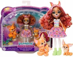 Bábika MATTEL ENCHANTIMALS s líškou Fennec Fox HNT60