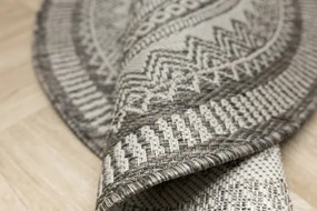 Koberec JEANS 19347/P91 grafitový kruh