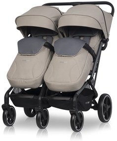 Súrodenecký kočík EasyGo Echo Savana Beige