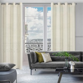 ZATEMŇOVACÍ ZÁVES NA KRÚŽKOCH LIDIA 140X250 CM PRÍRODNÁ
