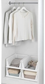 Plastové organizéry do skrine v súprave 2 ks - Maximex