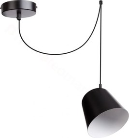 SIGMA Závesné moderné osvetlenie JAWA, 1xE27, 60W, čierne