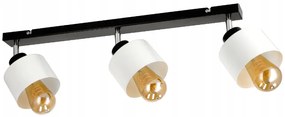 BERGE LED závesná lampa Beam - 3xE27 - CUBE WHITE