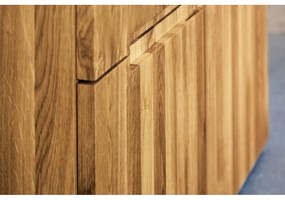 Šatníková skriňa z dubového dreva 90x206 cm Vento 2 - The Beds