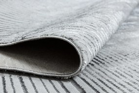 Koberec BLISS Z206AZ256 svetlosivý/sivý - Čiary, moderný, štrukturálny