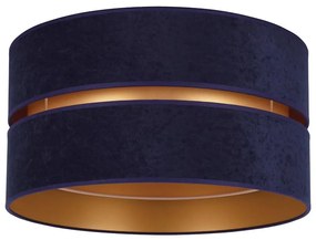 Duolla - Stropné svietidlo DUO 1xE27/15W/230V pr. 40 cm modrá/zlatá