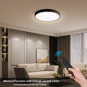 Brilagi-LED Stmievateľné svietidlo POOL SMART LED/48W/230V 40 cm Wi-Fi Tuya+DO čierne