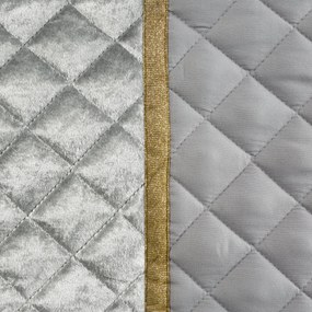 PREHOZ NA POSTEĽ KRISTIN 220X240 CM STRIEBORNÝ