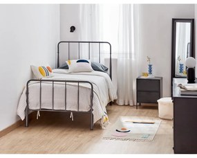 Čierne nástenné svietidlo ø 6,5 cm Tehila - Kave Home