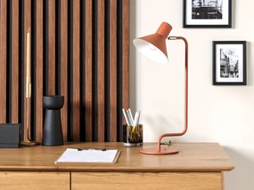 Stolná lampa oranžová RIMAVA Beliani