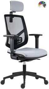 ANTARES Kancelárska stolička 1750 SYN SKILL čalúnenie RELIFE MELANGE