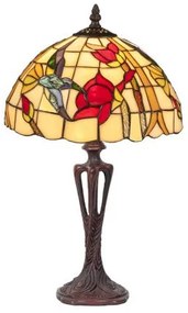 Nočná stolná lampa Tiffany COLIBRI 40*Ø25