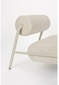 Krémové kreslo Lekima – Zuiver