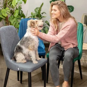 Stolička LOUIS grafitová ALL 970539