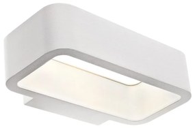 Vonkajšie nástenné svietidlo REDO CONTOUR biela LED IP54 9905