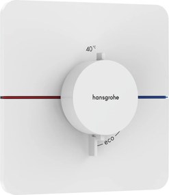 Hansgrohe ShowerSelect Comfort Q - Termostat pod omietku, biela matná, HAN-15588700