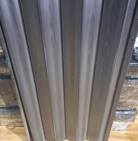 Skladacie dvere 004 08 čierny dub 90 cm - s poškodením