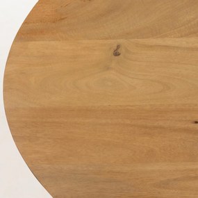 Jedálenský stôl leska 200 x 110 cm prírodný MUZZA