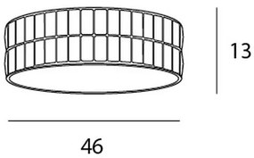 MAXLIGHT C0122 - Stropné svietidlo DIAMANTE 6xG9/42W/230V pr. 46 cm chróm