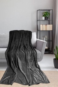 Deka Wilkendorf, antracitová, cashmere touch