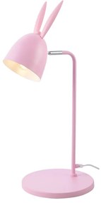 ACA DECOR Detská stolná lampička BUNNY - Zajačik max. 40W/E27/230V/IP20, ružová