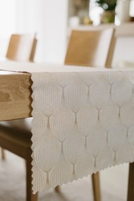 Dekorstudio Luxusný behúň na stôl - strieborno-zlatý SW31 Rozmer behúňa (šírka x dĺžka): 40x110cm