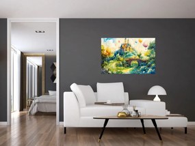 Obraz - Rozprávkový zámok (90x60 cm)