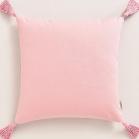Room99 Dekoračná obliečka so strapcami Soul Bavlna Farba: Ružová, Veľkosť: 30 x 50 cm