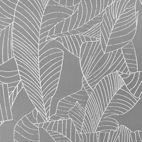 ZÁCLONA NA KRÚŽKOCH LEILA 140X260 CM LISTY