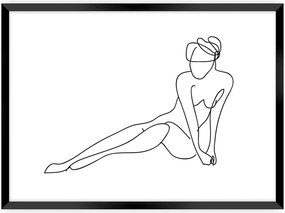 Plagát Figure Line II