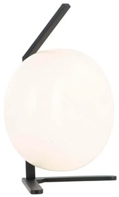 Klausen 108000 - Stolná lampa VESTA 1xE27/7W/230V biela/čierna