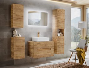 Comad Doplnková kúpeľňová skrinka vysoká Aruba Craft 35 dub craft
