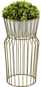 Stojan na kvety 50x26 cm zlatá