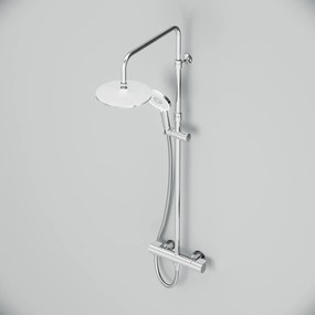 Sprchový systém AM.PM X-Joy F07XA400 s termostatickou sprchovou batériou, chróm