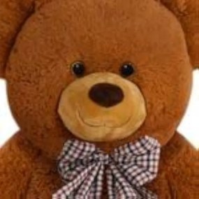 Hnedý plyšový medveď 50cm so srdcom