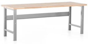 Dielenský stôl s čelnou doskou 200 x 80 cm