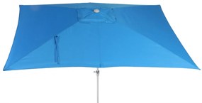 Slnečník N23 2x3m polyester/hliník - modrá