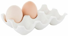Florina Porcelánový tanier na vajíčka Modern, 10 x 15 cm
