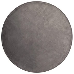 Kúpeľňový koberček Miami Viscose sivý kruh