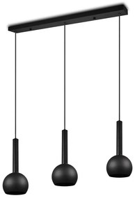 Čierne závesné svietidlo Ciliana – CINQUE