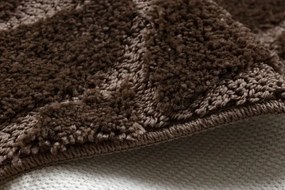 Sada kúpeľňových koberčekov SUPREME STONES kamienky, hnedá