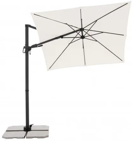 Derby DERBY DX 210 x 210 cm - záhradný slnečník s bočnou nohou - 2. akosť (S286)