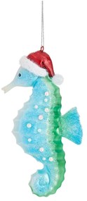Sklenená vianočná ozdoba Seahorse – Sass &amp; Belle