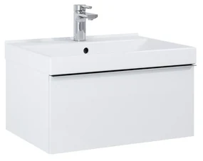 Elita Look, umývadlová skrinka 60x45x28 cm 1S PDW, biela matná, ELT-167590