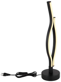 Globo 67206T - LED Stolná lampa GERONIMO LED/12W/230V čierna
