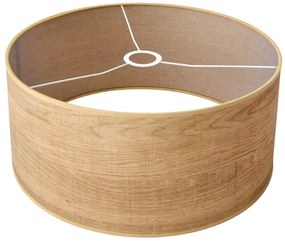 Luster na lanku ALBA 1xE27/15W/230V pr. 40 cm hnedá/čierna