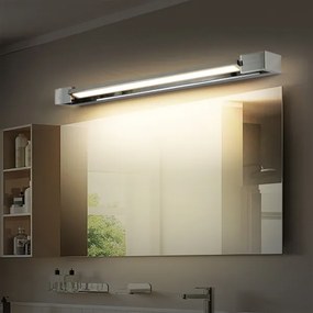 Brilagi-LED Kúpeľňové zrkadlo s osvetlením AQUA LINE LED/18W/230V 60 cm IP44 lesklý chróm