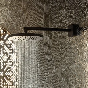 AXOR ShowerSolutions Conscious horná sprcha 1jet EcoSmart, priemer 245 mm, matná čierna, 35381670