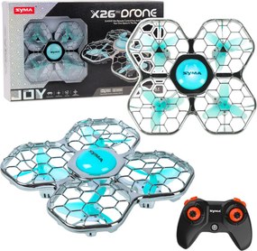 LEAN Toys RC dron na diaľkové ovládanie Syma X26 PRO akrobacia LED svetlá WiFi